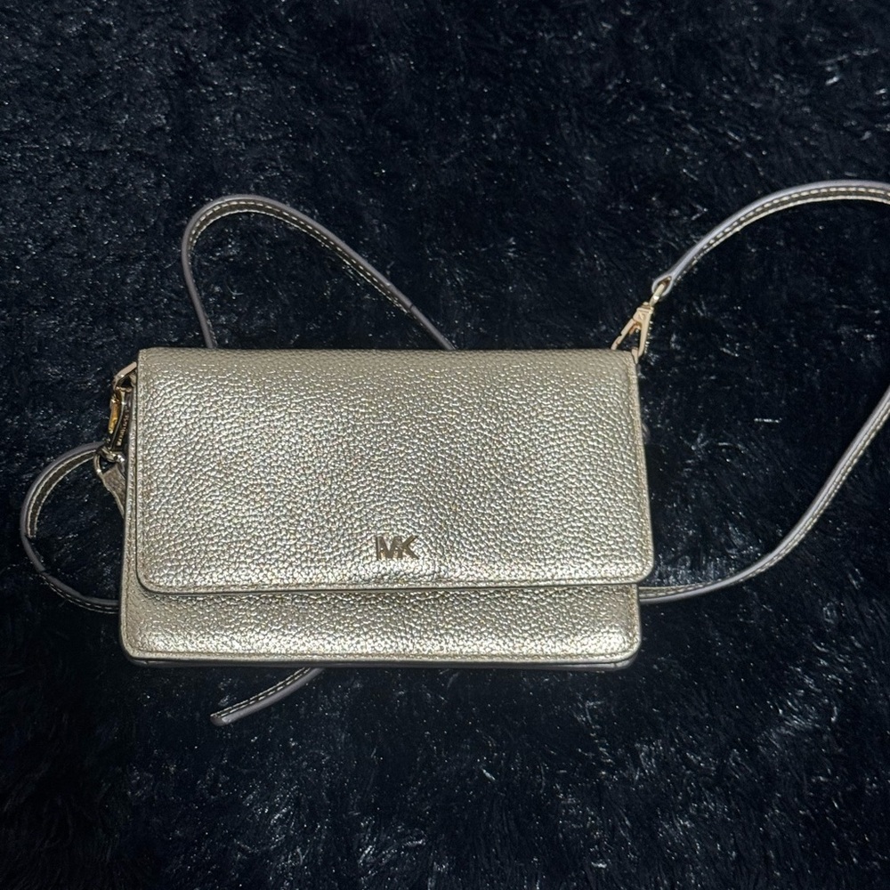 Michael Kors Metallic Crossbody Bag
